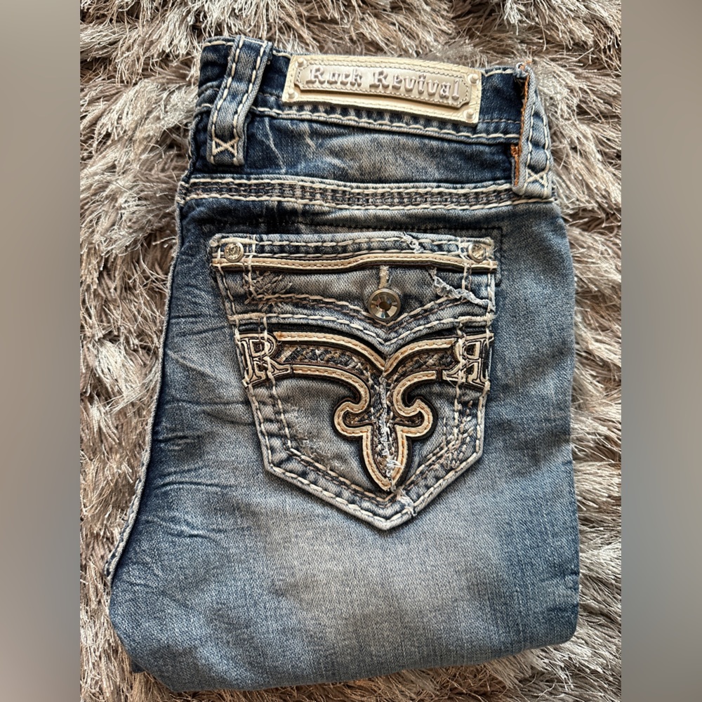 Rock Revival Katydid Skinny Jeans size 26